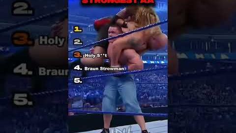 Ranking John Cena Strongest AA