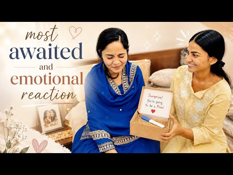 Dolly’s reaction || Pregnancy reveal || Niha sisters || vlog