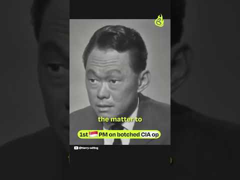 1st Singaporean PM on botched CIA operation. #briefchaat #americangovernment #viralvideo #usallies