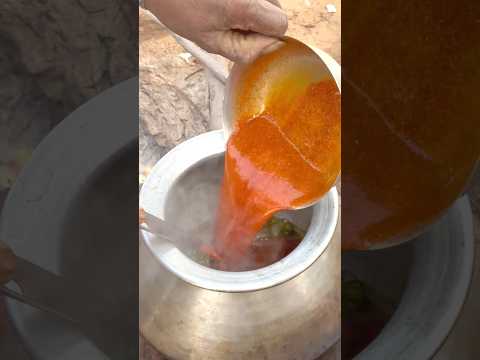 गाँव का देसी खाना #rajasthani #village #cooking #food #desi #culture #shorts