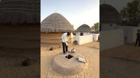गाँव में पानी की व्यवस्था #rajasthani #village #water #supply #desi #culture #viral #shorts