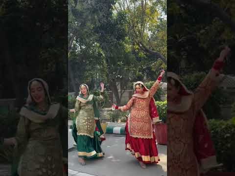 ਪਾ ਬੋਲੀ ਸੋਹਣਿਆ ਵੇ ਜੱਟੀ ਨੱਚਦੀ ਪਟੋਲਾ ਬਣਕੇ 💚❤️ #newpunjabisong #bhangra #gidha #dance #reels #folk #fpy