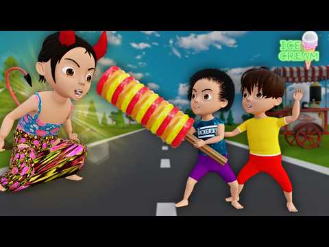KADDU PINKI 129 | Ice- Creamy 🍨| desi comedy video | cs bisht vines | joke of | Bittu Sittu Toons