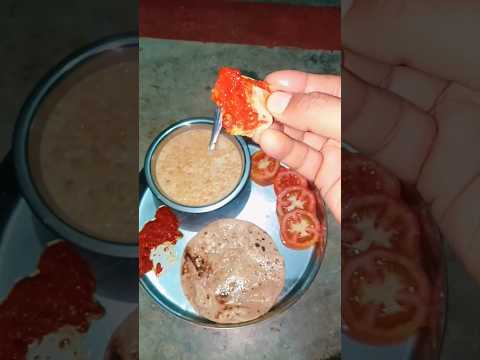 Tomato Garlic Chatni Desi Style #chatnirecipe #Desikhana #Desifood #indianfood #indianthali #Desi