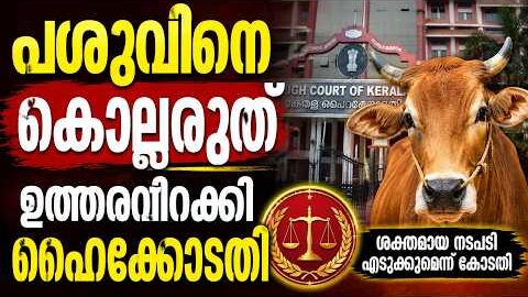 തമിഴ്നാട്ടിൽ പശുഹത്യ നിരോധനം | Madras High Court Big Order