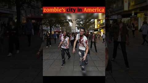 zombie city in America#fact #shorts #america #viral #zombieland @SpRajputShorts