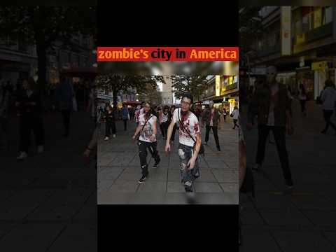 zombie city in America#fact #shorts #america #viral #zombieland @SpRajputShorts