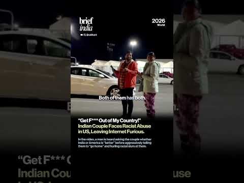 “Get Out of My Country”: Indian Couple Faces Racist Abuse in US.