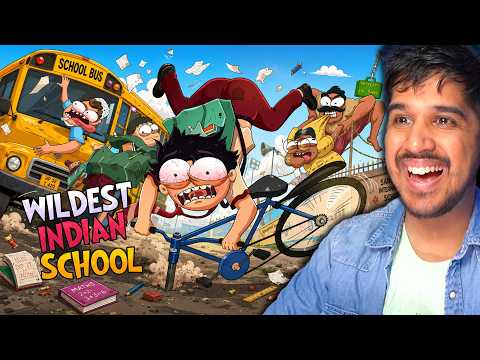 Scary Indian High School FT.Wildest Village Incidents @Hardtoonz22 || REACTION