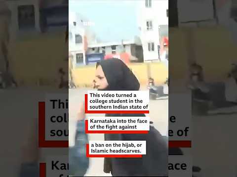 The viral face of Karnataka’s Hijab row speaks after ban reversal | BBC News India