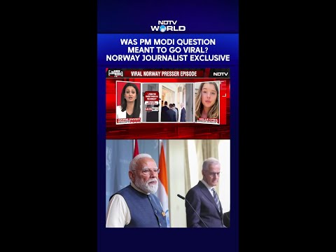 Norway Journalist Video | Was PM Modi Question Meant To Go Viral? Norway Journalist Exclusive