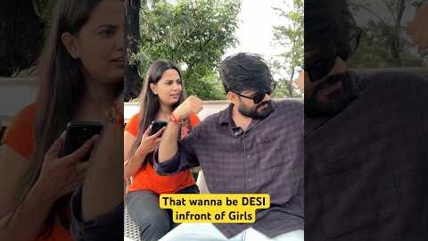 Wanna be Desi infront of Girls #shorts #boys #girls #village #gurgaon #haryanvi #viralvideo #westup