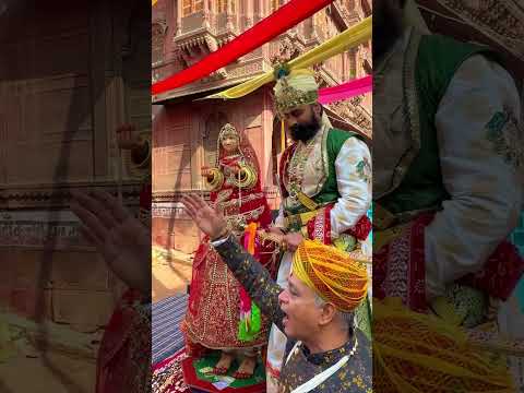 शादी देखनी है तो राजस्थान की देखो 😍#desi #rajasthani #culture #viralvideo #trending