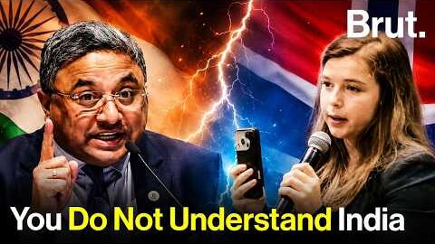 When Norwegian Journalist asked MEA about PM Modi’s Press Conference.
