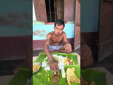 Power of desi dhanen 💪🏾🔥 #food #villagerlifestyle #viralvideo #desihomegym  #youtubeshorts #food