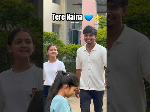 Tere Naina 💙✨️ #harshpushptode #kishan #bapukisanhai #desi  #village