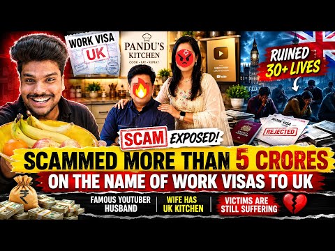 🇬🇧 UK Work Visa Sc*m EXPOSED 🚨 | Youtuber Husband Real Stories | Telugu People Lost Crores🔥