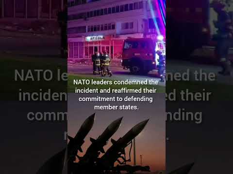 A Russian drone involved in an attack. #tranding #news #worldnews #america