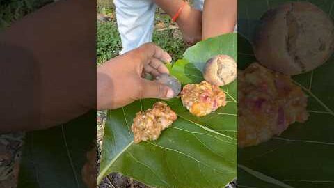 Day-3/ Bihari Stlye Litti Chokha 🌶️🥵 #minivlog #villagelife #cooking #desi #ytshorts #bihari