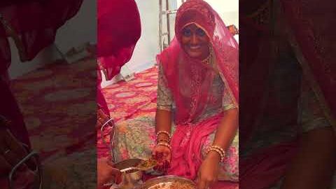 देसी घी की मनवार 😍 #desi #ghee #rajasthan #food #foodi #shorts #youtubeshorts #culture #village