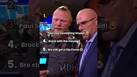 Ranking Brock Lesnar’s Funniest Moments