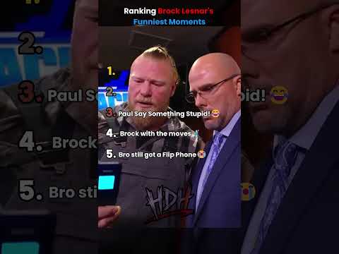 Ranking Brock Lesnar’s Funniest Moments