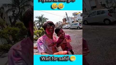 piyush or sahil ka drama 😂ll Sourav joshi ll #shorts #youtubeshorts #holI