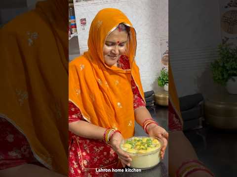 गर्मियों की ठंडी – ठंडी छाँच फुलकी😍#desi #chhachfulki #food #rajasthani#shorts #youtubeshorts#reels