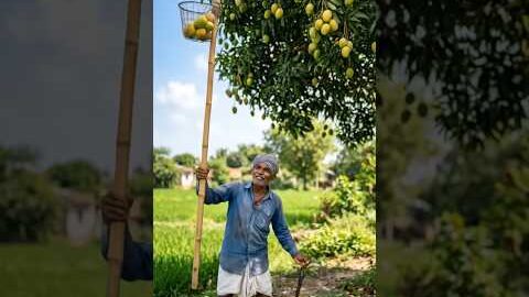 बांस से बनाई आम तोड़ने की गज़ब मशीन! | Desi Jugaad