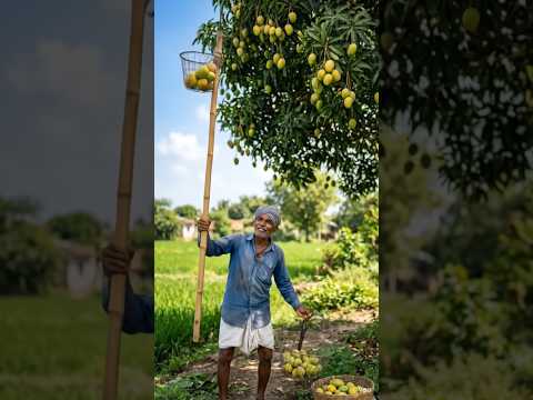 बांस से बनाई आम तोड़ने की गज़ब मशीन! | Desi Jugaad
