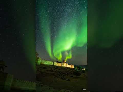 #Aurora #Borealis #rajasthan #india