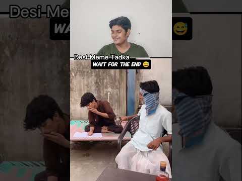 try not to laugh 🤣🤣 || Desi Meme Tadka || part 47 || #shorts #reaction #trynottolaugh