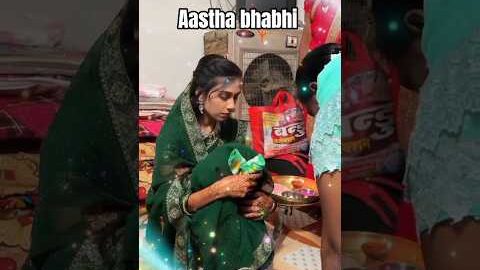 Aastha bhabhi ❤️😇#harshpushptode #kishan #bapukisanhai #desi #village
