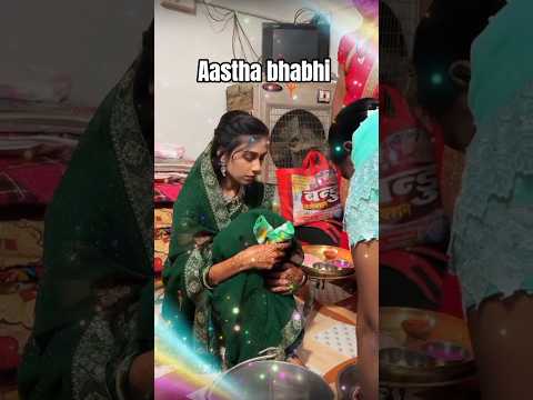 Aastha bhabhi ❤️😇#harshpushptode #kishan #bapukisanhai #desi #village