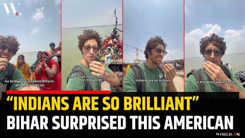 American Tourist Falls In Love With Bihar