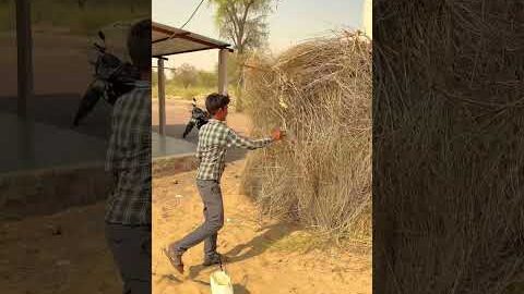 देसी AC😍 #desi #rajasthan #villagelife #youtubeshorts #villagelife #rural #garmi #viral #video