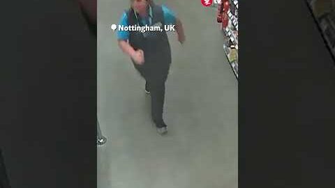 Serial shoplifter stealing butter caught by police #shorts #news #viral