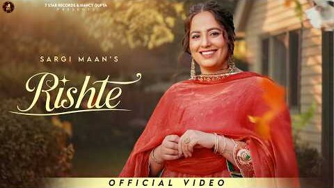 Rishte (Official Video) | Sargi Maan | New Punjabi Song 2026 | 7 Star Records