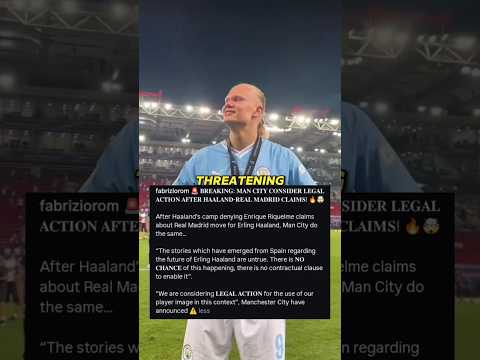 Haaland Taking Action On His Fake Transfer News 🤯