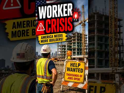 Why America Nobody Wants This Job! #shorts #explore #trendingshorts #usa #construction #usashorts