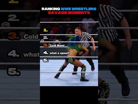 Ranking WWE Wrestlers SAVAGE Moments