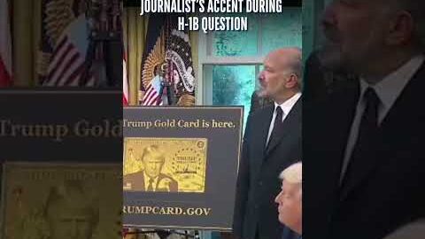 ‘You’re Not Very Clear’: Trump Mocks Indian Journalist’s Accent #viral #shorts
