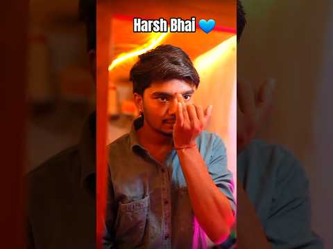 Harsh Bhai 💙 #harshpushptode #kishan #bapukisanhai #desi #village