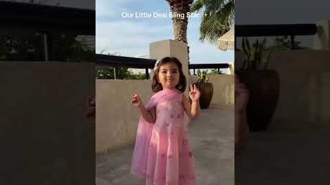 Little Desi Bling Star ✨👑 | Bella’s Cutest Princess Glam Moments #cute #trending