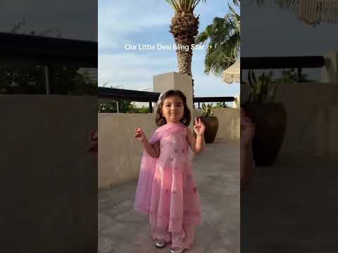 Little Desi Bling Star ✨👑 | Bella’s Cutest Princess Glam Moments #cute #trending
