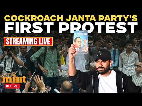 CJP Protests LIVE: Cockroach Janta Party’s First Protest LIVE | Abhijeet Dipke Reaches Jantar Mantar