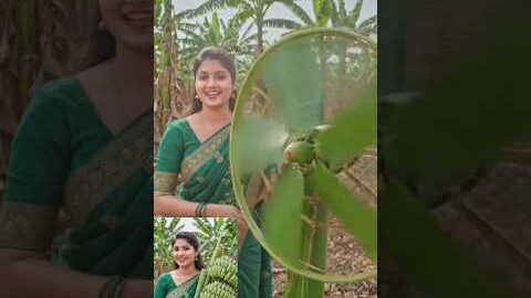 Kele ki patta se Bana Diya stand Fan#desi #ai shorts🙏🔥🙆