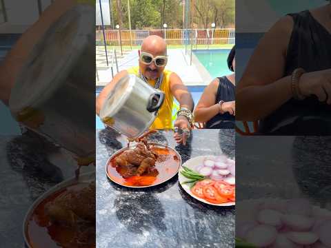 Desi murga khaya…😍❤️🍗 #chickenlegpiece #ulhaskamathe #foodchallenge #indianfood #food #shorts