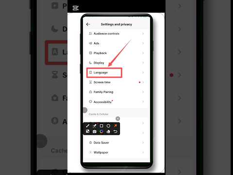 how to change language in TikTok #shorts #youtubeshorts #shortvideo #viral