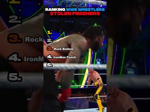 Ranking WWE Wrestlers Stolen Finishers Pt11
